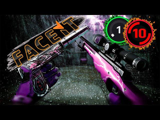  CS GO-С 1 ДО 10 LEVEL FACEIT!