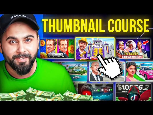 Modern YouTube Thumbnail Design Tutorial 2024 | Create Viral YouTube Thumbnails