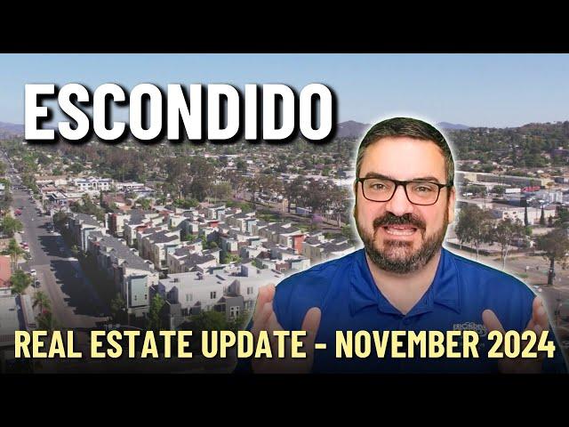 San Diego Real Estate Update - Escondido - November 2024