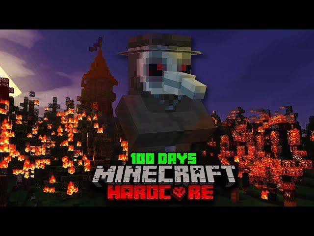100 Days in the Medieval Plague Apocalypse in Minecraft Hardcore