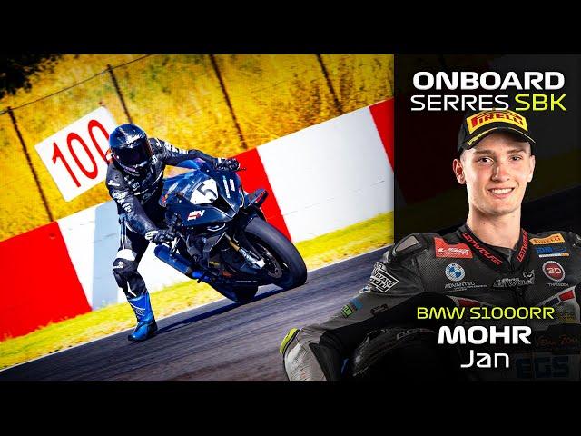 ONBOARD: Jan Mohr - BMW S1000RR 2020 | Serres | SUPERBIKE | BMU European Championship