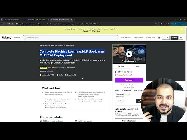 My Udemy Courses Announcment- Will I Start A New Edtech Company? What Are My Future Plans?