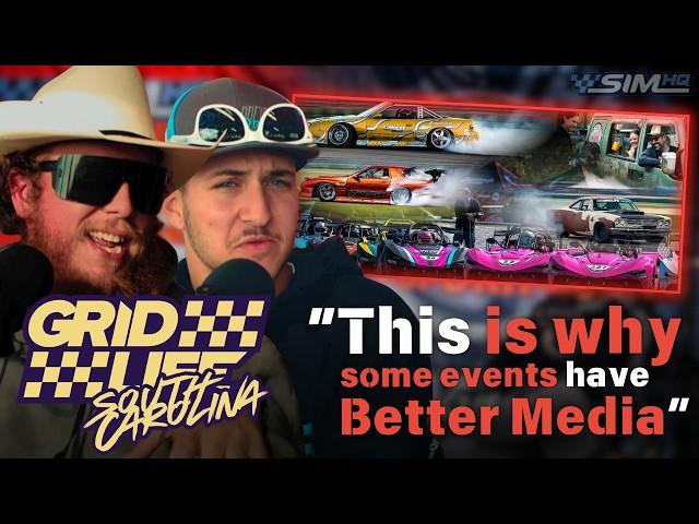 Behind Gridlife SC - Media Perspective & Nice vs Bad Drift Cars | Circle of Drift #140