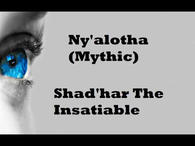 Wow - Solo Monk - Ny'alotha (Mythic mode) - Shad'har The Insatiable - 10.1.7