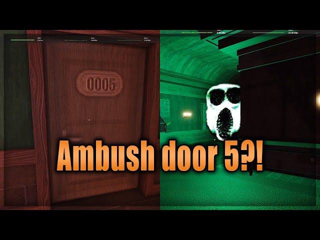 ROBLOX DOORS | I got Ambush on door 5!?