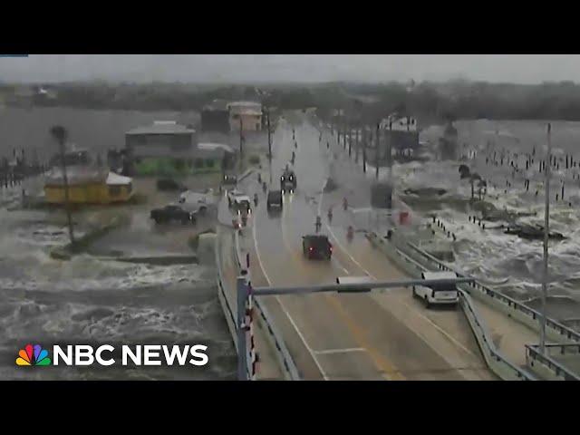 Florida officials tell non-evacuees to mark bodies with ID amid Helene landfall