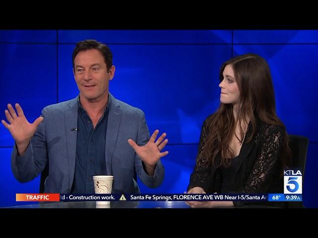 Jason Isaacs & India Eisley on their New Thriller "Look Away"