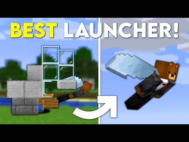 Minecraft BEST ELYTRA Launcher! - Tutorial 1.20+