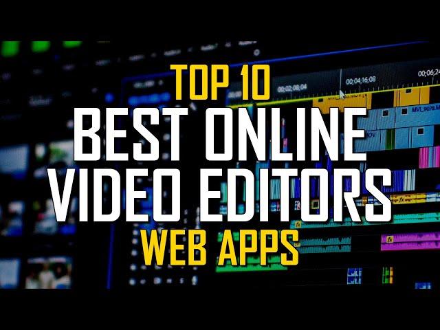 Top 10 Best Online Video Editors (2024)