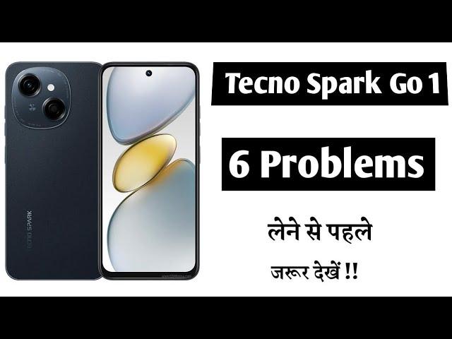 Tecno Spark Go 1 Problems Review | 6 Big Problems