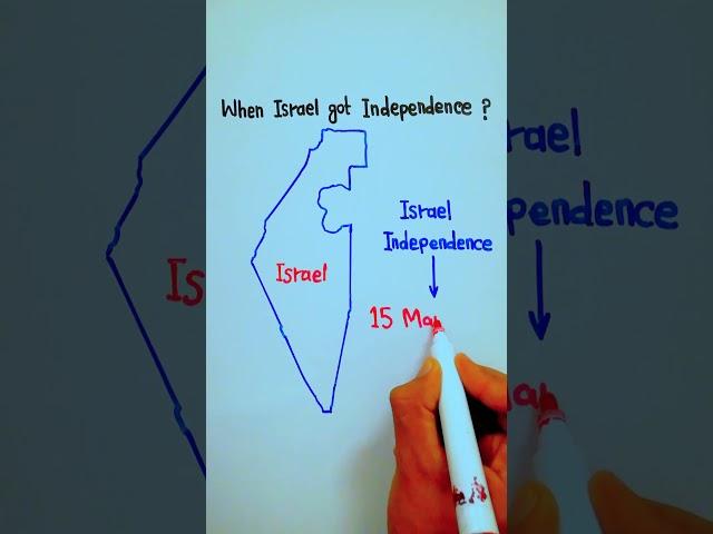 When Israel got independence / Israel || 5min Knowledge