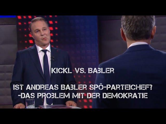 Kickl vs. Babler - Das Problem der SPÖ mit der Demokratie