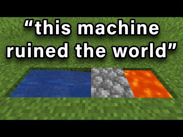 Minecraft but CHEATING destroyed the world