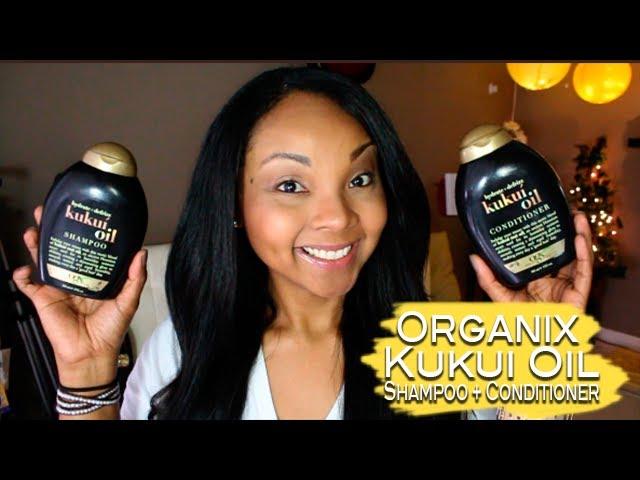 New!!! Organix Kukui Oil Shampoo & Conditioner (Review)