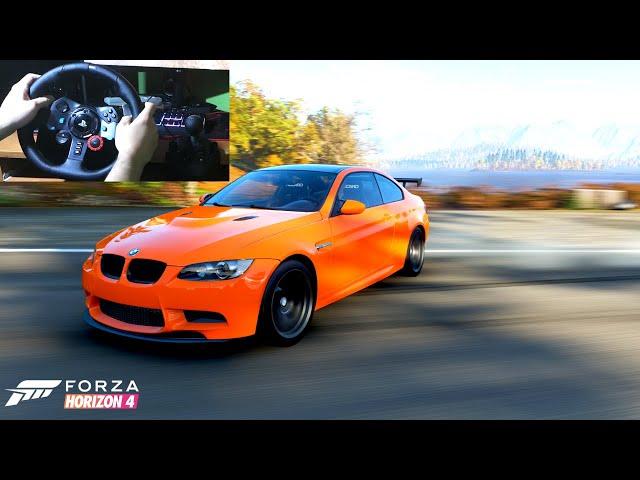 BMW E92 M3 GTS (Steering Wheel + Shifter) -  Forza Horizon 4 #3 | Radex