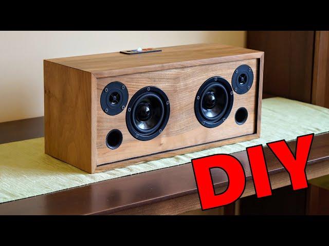 DIY wireless speaker with Wi-Fi, Spotify, Bluetooth and more