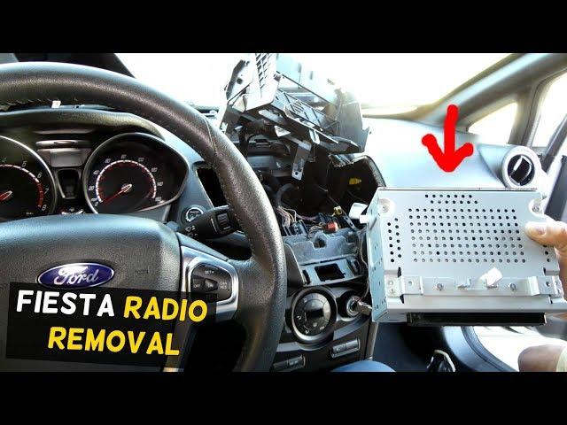 FORD FIESTA RADIO REPLACEMENT REMOVAL MK7 ST