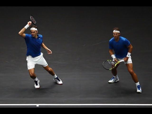 Federer/Nadal vs Sock/Querrey - Laver Cup Highlights HD