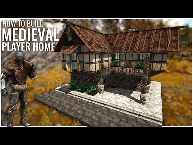 ARK: How to Build a Medieval Player Home - Tutorial