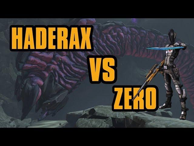 Zero vs OP10 Haderax the Invincible in 26 Seconds | Borderlands 2