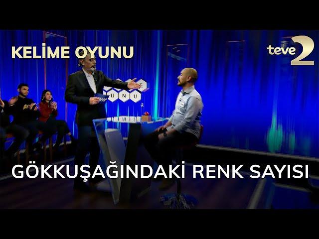 Kelime Oyunu: Gökkuşağındaki renk sayısı