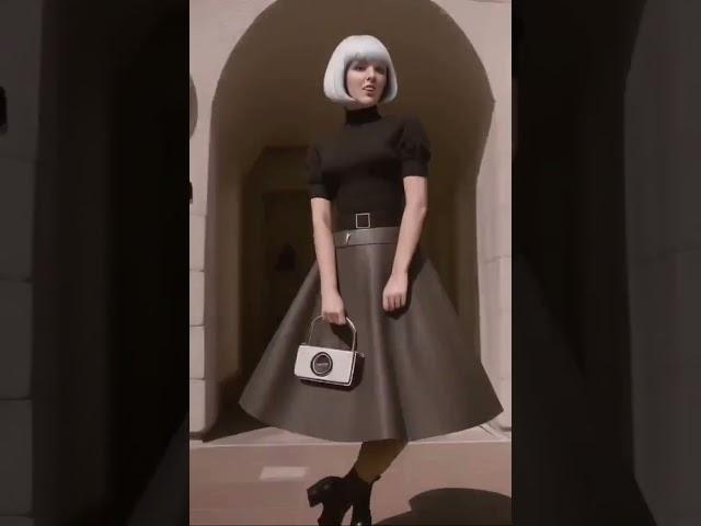 100 years of Women s fashion, AI generated