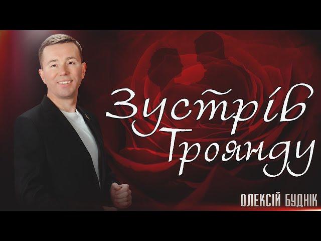 Зустрів троянду - Олексій Буднік 2023. Слова - В'ячеслав Кукоба, музика - народна