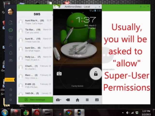 How To Control your Android with your Computer (Airdroid)