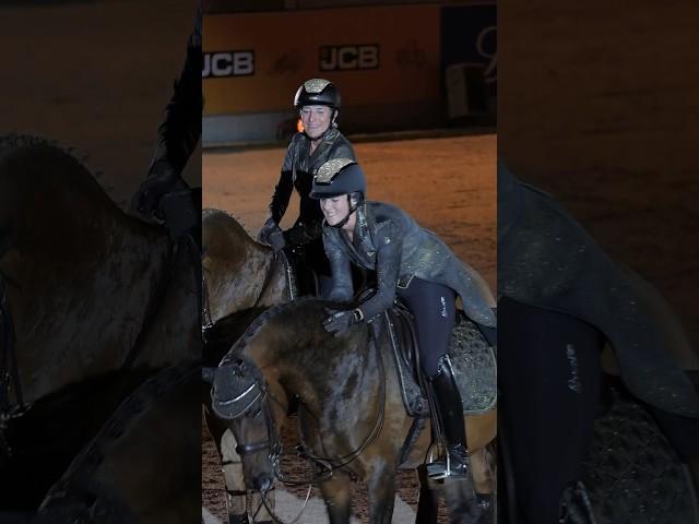 Ingrid Klimke & her daughter Greta with a wonderful pas de deux at #chioaachen2024 