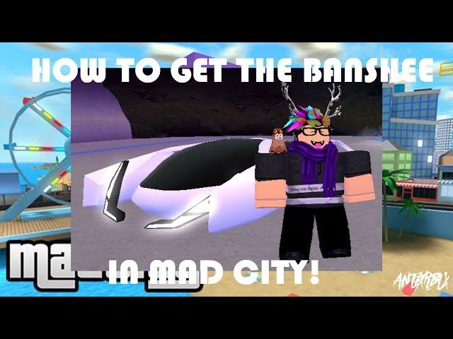 How to get the Banshee for *FREE* in ROBLOX mad city!