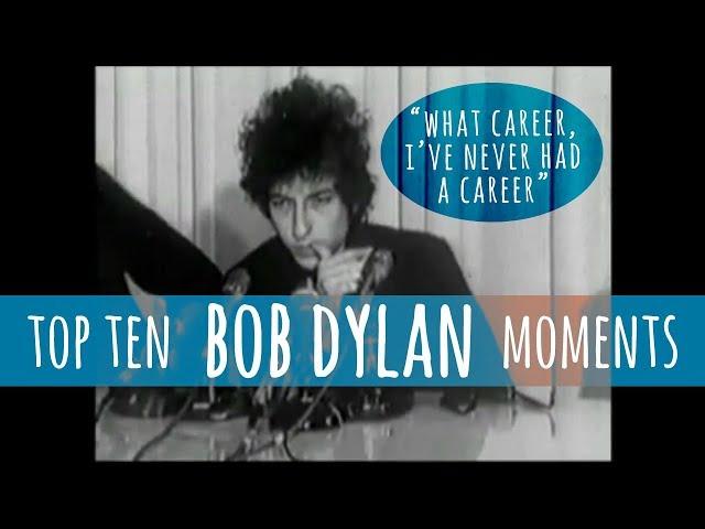 BOB DYLAN Top 10 Moments from Interviews