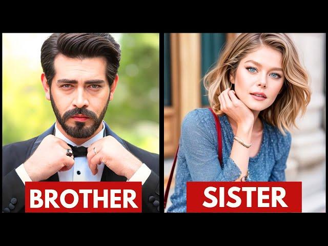 Turkish Celebrities Who Are Siblings in Real Life Part 2 | Most Handsome Turkish Actors 2024