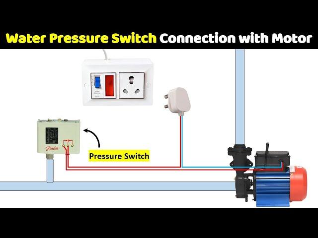 Learn to Connect Pressure Switch with a Water Pump @TheElectricalGuy