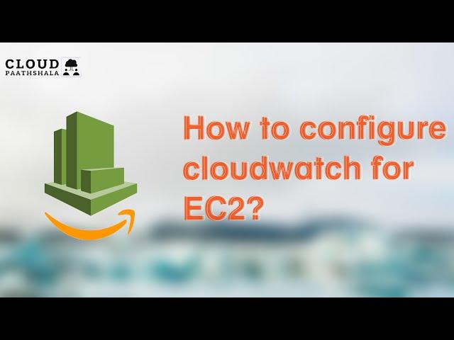 How to configure AWS cloudwatch matrix for EC2?