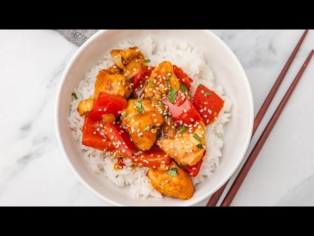 EASY SWEET CHILI CHICKEN