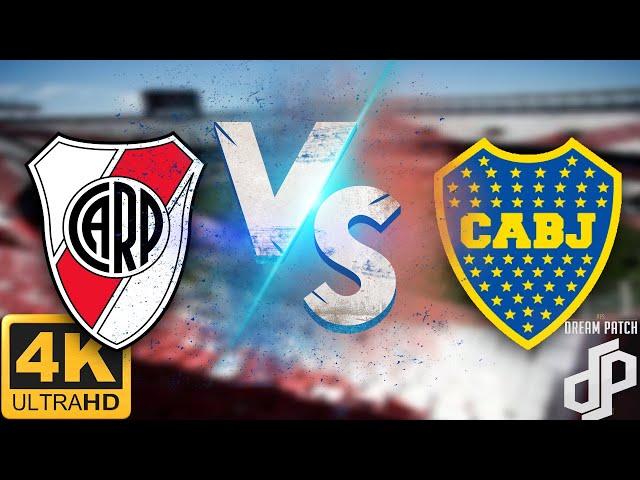 River Plate vs Boca Juniors | PES Dream Patch PES 2021 | 4K