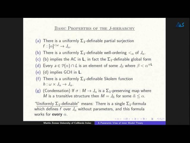 Martin Zeman - A panoramic view of inner model theory for not so small/large cardinals