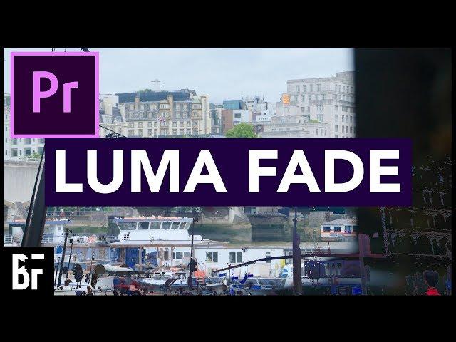 Luma Fade Transition Premiere Pro Tutorial