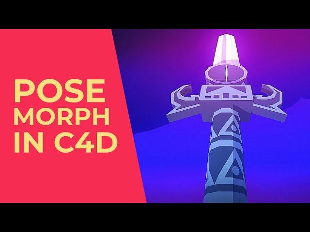 Animate with Pose Morph Tag in Cinema 4D