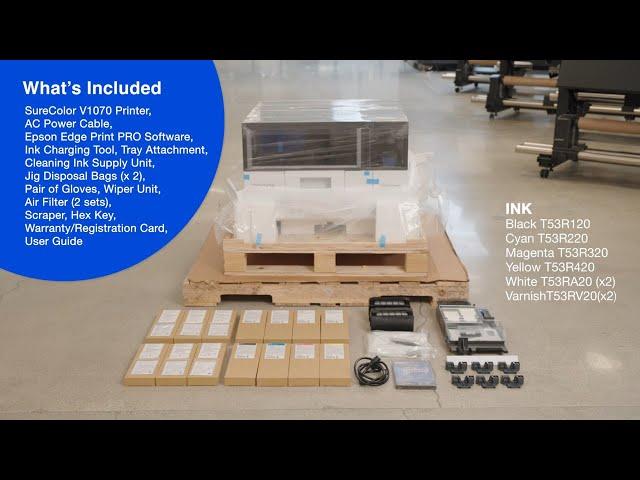 SureColor V1070 Desktop UV Printer | Setup in Minutes