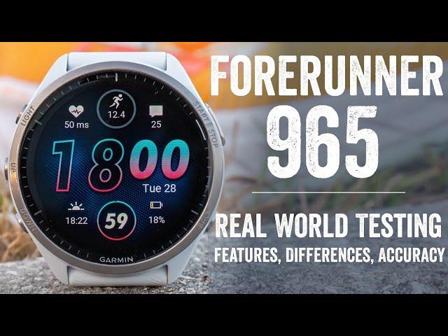 Garmin Forerunner 965 In-Depth Review: Finally AMOLED!