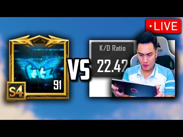 FEITZ VS 22 KD STREAMER!! | PUBG Mobile