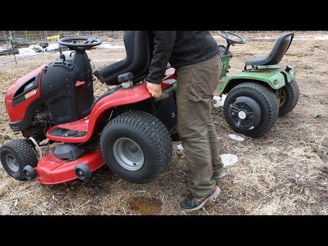 Lawn Tractor vs Garden Tractor