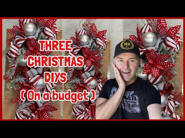 3 DIY Christmas Decorations 2024 / Christmas Decorating Ideas / Ramon At Home