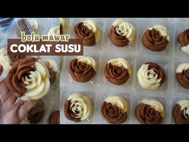 BOLU MAWAR COKLAT SUSU KUKUS - PERPADUAN 2 RASANYA ENAK BANGET