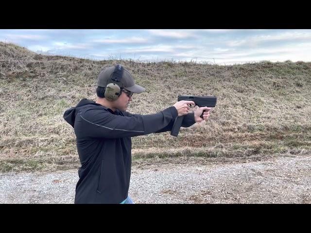 SilencerCo Maxim 9 full auto mag dump