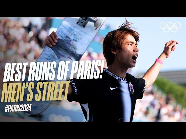 The BEST Runs From Paris | Men's Street Skateboarding #Paris2024