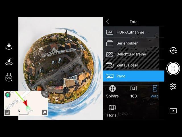 DJI Mavic #56 - Panorama Funktionen