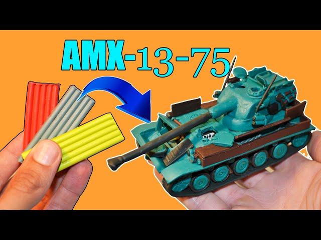 Light Tank AMX13-75 from Clay!