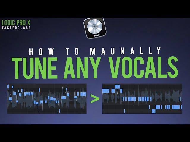 Tune ANY Vocals In Logic Pro X Like A PRO!